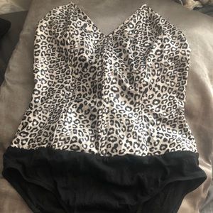 Animal Print Bodysuit